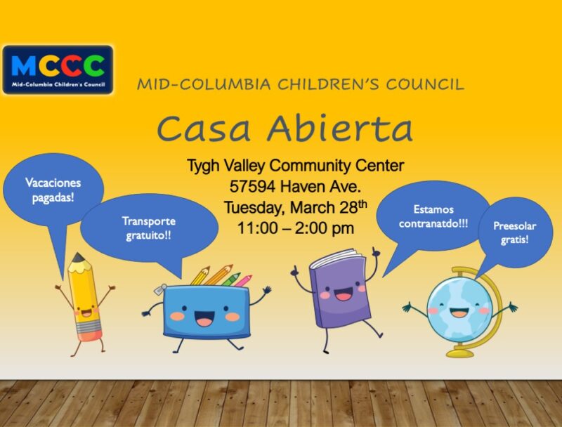 Tygh Valley Community Center Open House MCCC